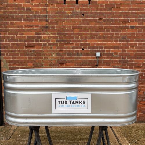6ft oval stock tank wide version