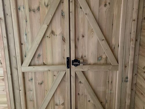 #P061 14x8 Pent Shed