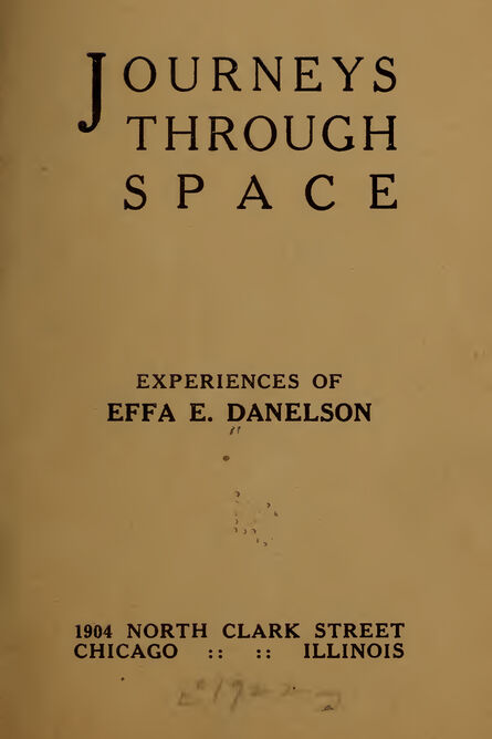 1922 | Journeys Through Space