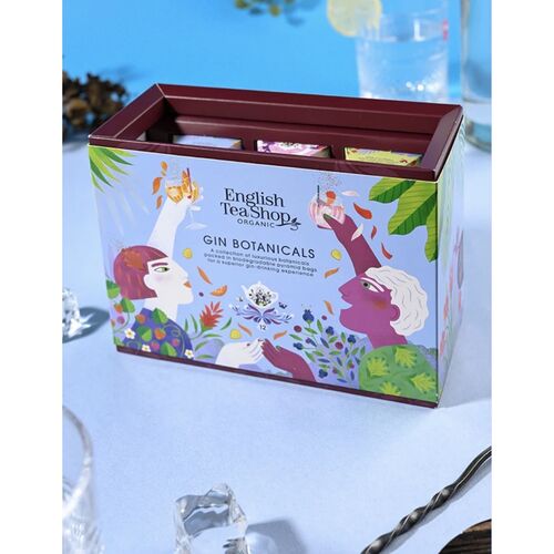 English Tea Shop Organic Gin Botanicals Pyramid Bags x 12
