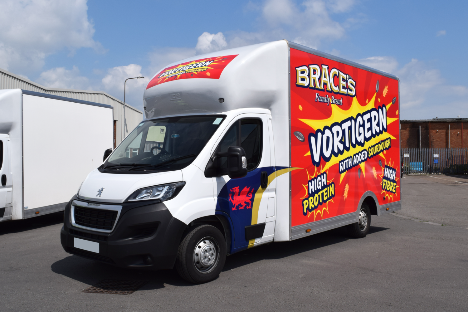 Braces Bakery - x4 Peugeot Boxer Luton
