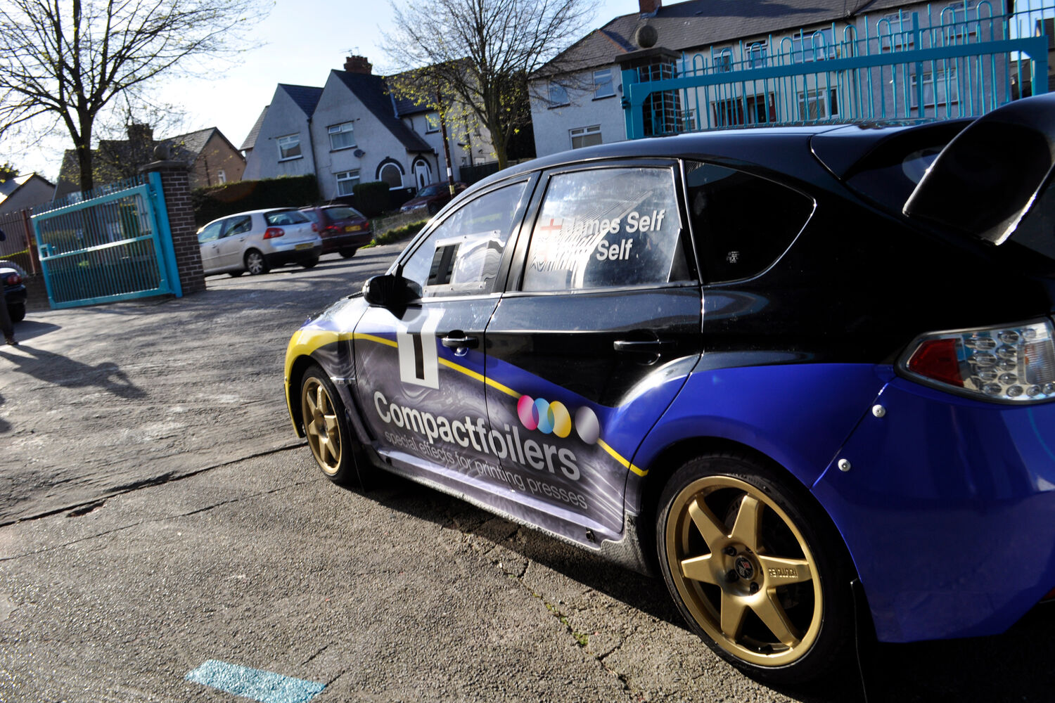 TS Converting Equipment Ltd - Subaru Impreza B13 Rally Car