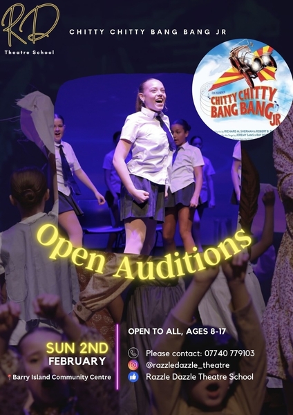 Chitty Bang Bang Auditions 🎭