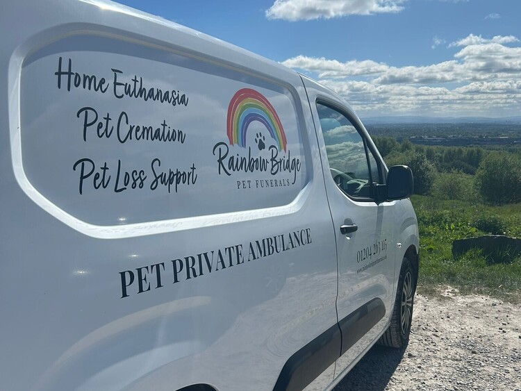New Pet Private Ambulance to Enhance Compassionate Care | Rainbow Bridge Pet Funeral Services