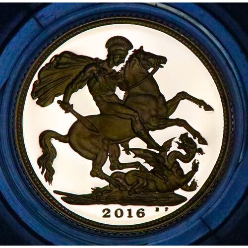 2016 QE11 gold proof full sovereign