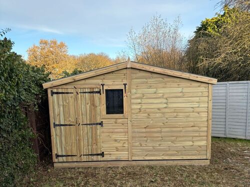 12x10 Apex Shed Workshop