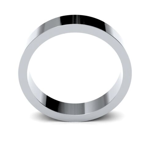 9ct 4mm FLAT PROFILE