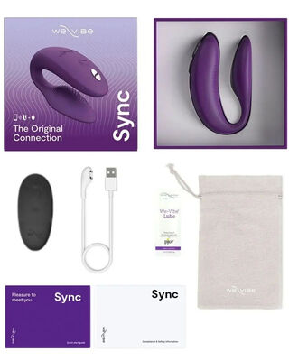 We-Vibe Sync 2nd Gen Couples Vibrator Purple