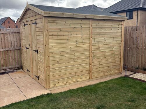 10x8 Apex Storage Shed