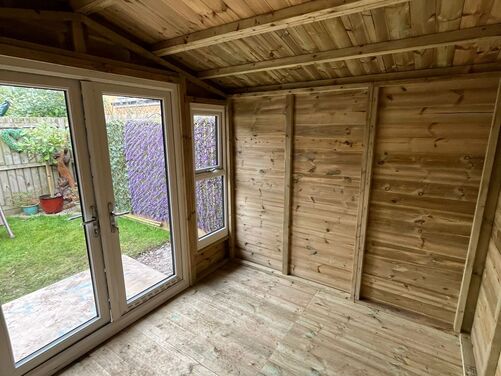 #PVC069 10x8 Apex Summer House