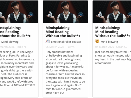 Testimonials | Joel Bentley | Mentalist &amp; Magician