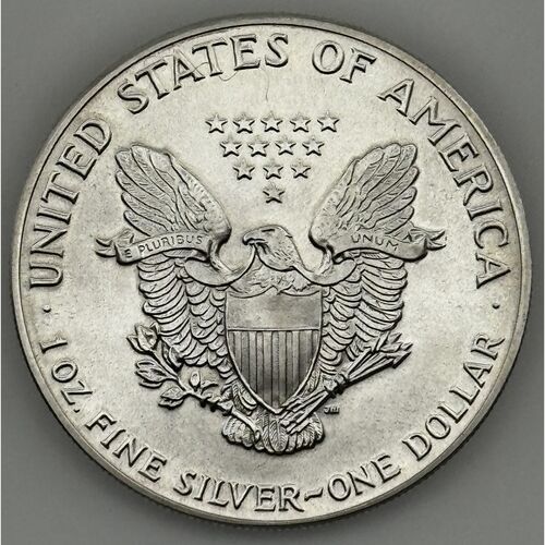 1986 silver one ounce Liberty dollar
