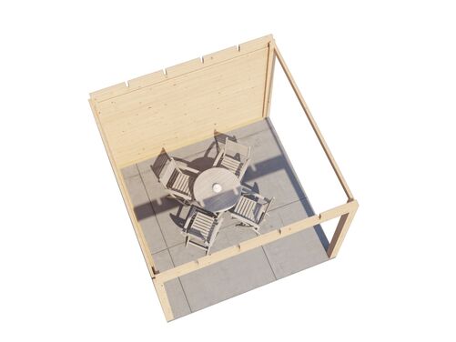 3.0mtr x 3.0mtr 28mm walled Gazebo