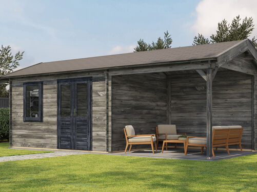 400cm x 300cm + 300cm Veranda