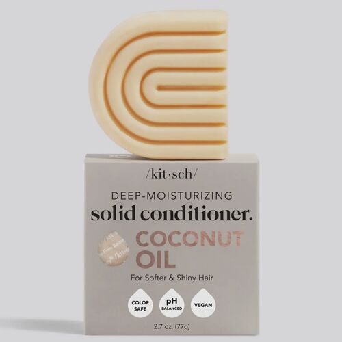 Kit-sch Coconut Repair Conditioner Bar/Mask for Dry Damaged Hair 4oz