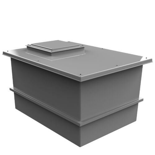 PW1590.UN 1590 Litre One Piece Un-insulated Tank