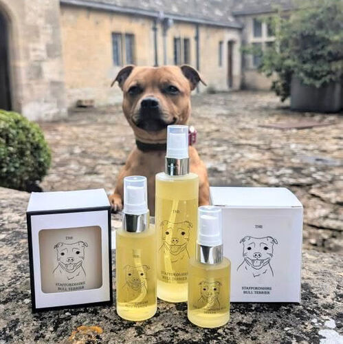 The Staffordshire Bull Terrier Car Spray