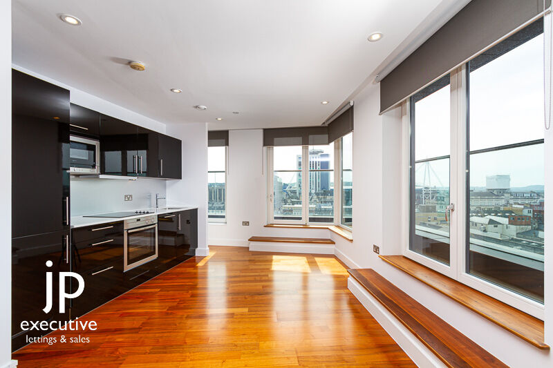 HAYES APARTMENTS CARDIFF CITY CENTRE FURNISHED/UNFURNISHED TWO BEDROOM PENTHOUSE WITH VIEWS OVER THE CITY CENTRE