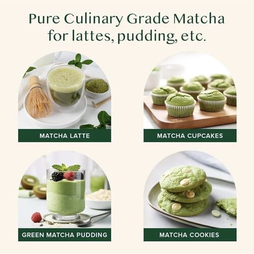 Pure Matcha Green Tea Powder 100g | VAHDAM® Culinary Grade Japanese Matcha