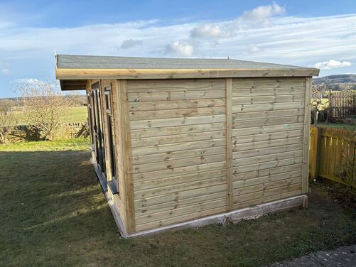 #PVC086 16x10 Apex Summer House