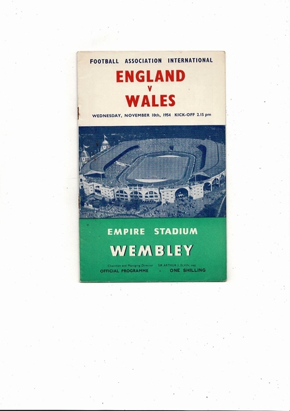 Football Programmes being listed today