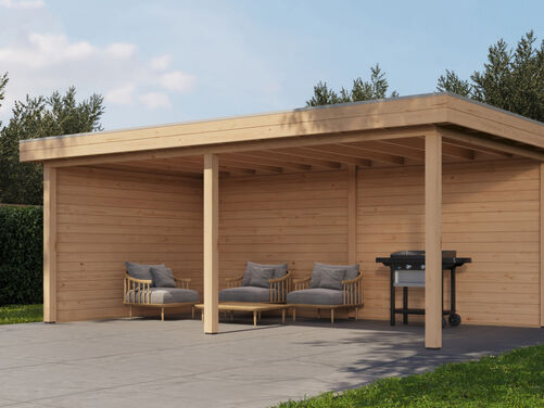 5.88mtr x 3.5mtr 28mm walled Gazebo