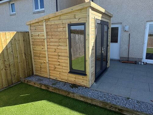 8x8 Pent Summer House