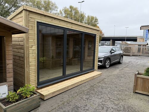 #BF002 14x8 Pent Summer House