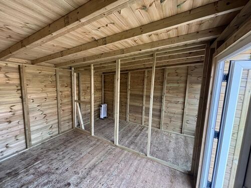 #PVC057 13x13 Pent Summer House