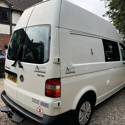 2006 VW T5 Aztec Campers High Top Camper Van 2.5TDi 130 LWB - 1 Owner 16yrs