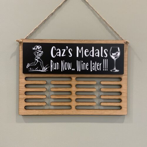 Customised Running Medal Hanger | Custom Medal Display Rack | Sports Medal Hanger | Medal Hanger For Runners