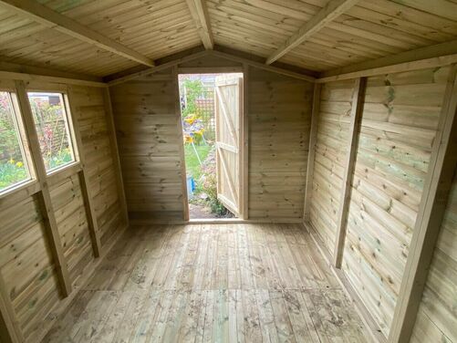 #A083 12x8 Apex Shed