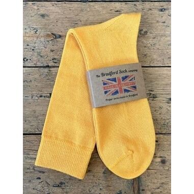 Bradford Sock Co - Thin Wool Yellow