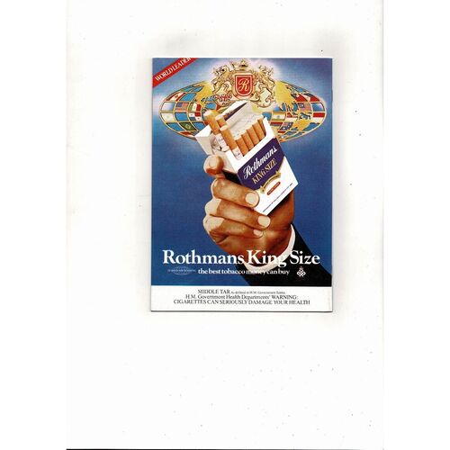 1980 Scotland v Wales Football Programme