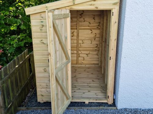 8x5 Pent Storage Shed