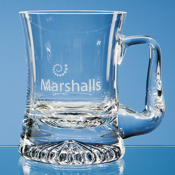 Handmade Curved Star Based Tankard 0.255ltr