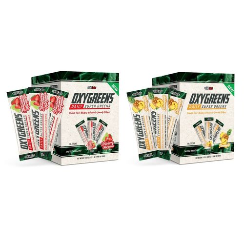 EHPlabs OxyGreens Daily Super Greens – Strawberry Margarita OR Pineapple (15 Sticks)
