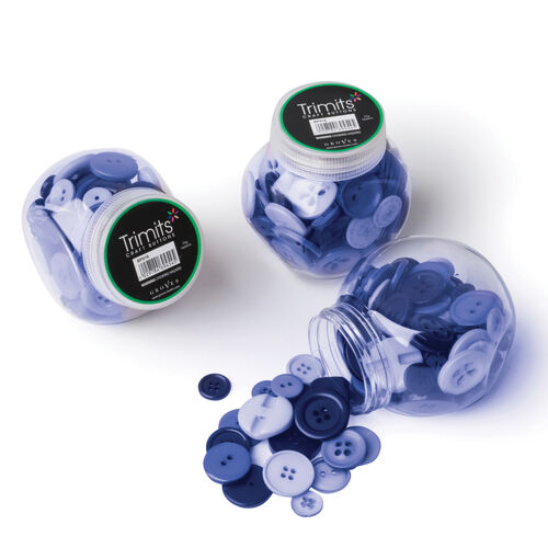 Buttons Craft Jar