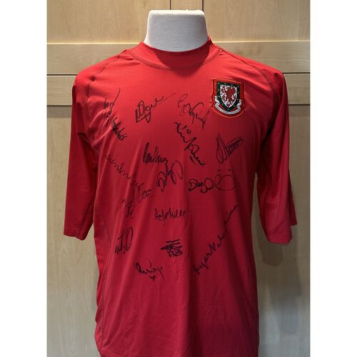 Wales Multi Signed Euro 2000 Shirt