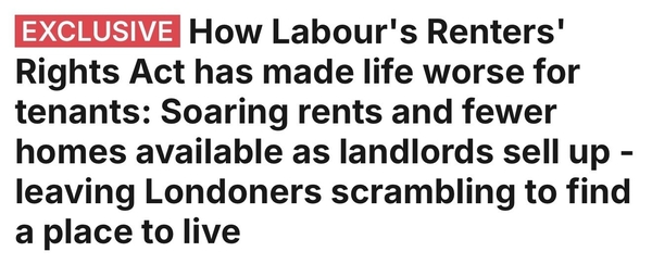 The Renters’ Rights Act 2025: a highly predictable outcome