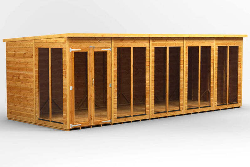 Pent Summer house 20x8