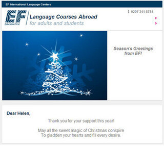 Christmas Greetings From Universities!