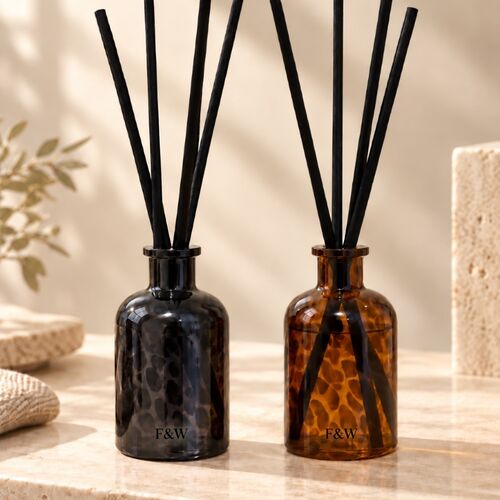 Small Animal Print Glass Diffuser