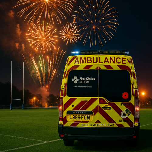 Last-Minute Medical Cover at Swansea Bonfire Night