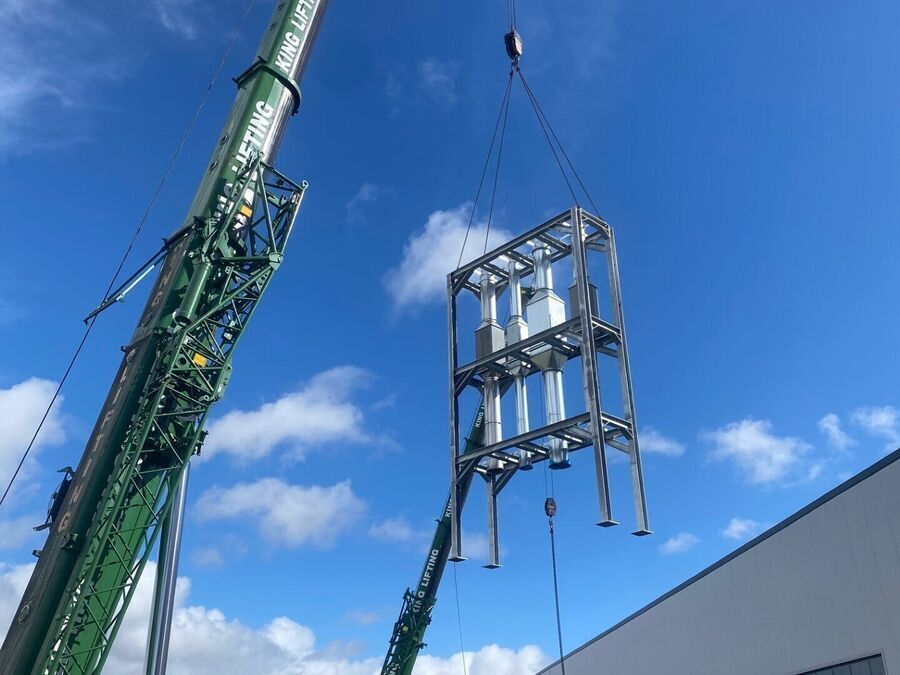 Duct Supporting Frame