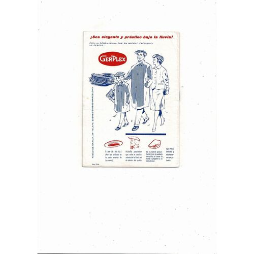 1959/60 Barcelona v Real Sociedad La Liga Football Programme