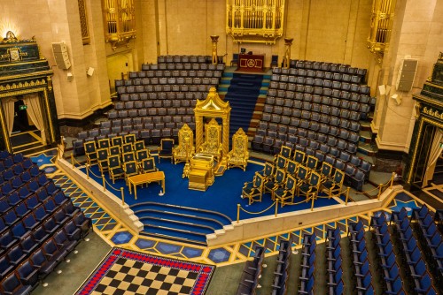 Cornish Light Blues visit United Grand Lodge of England