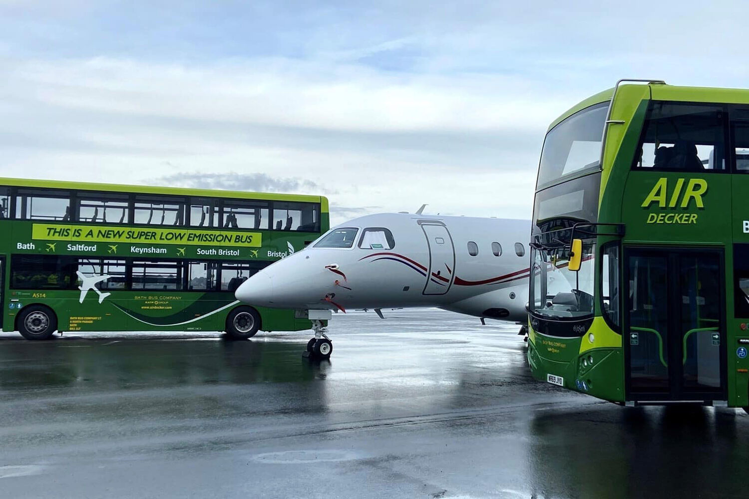 Bath Bus Company - 2x Volvo EvoSeti Air Decker