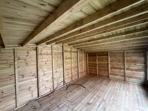 #PVC104 18x12 Apex Reverse Summer House