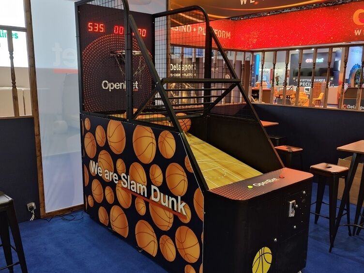 Branded Basketball Arcade Machines